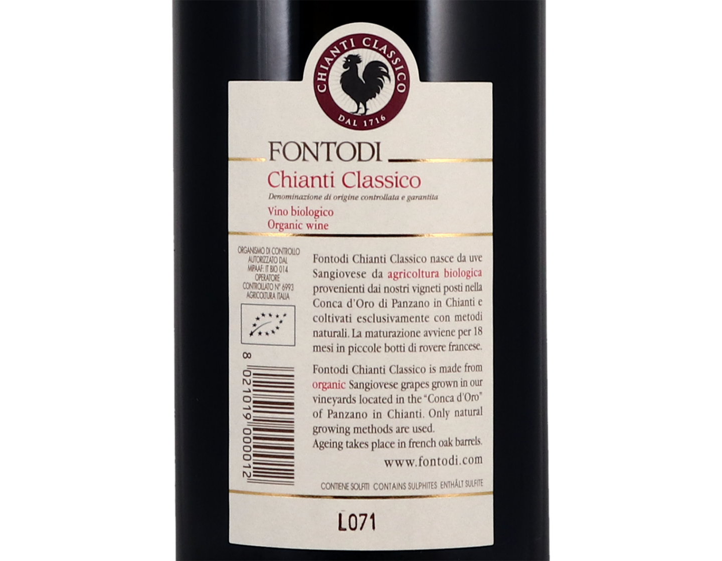 Chianti Classico, Fontodi 2018