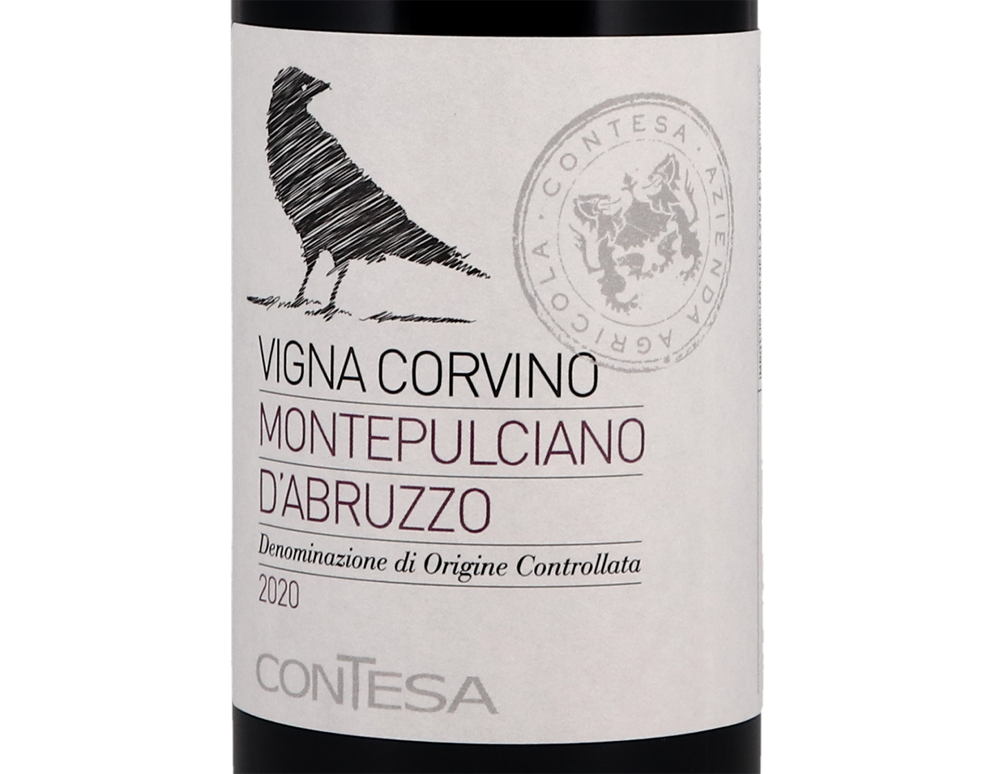 Half bottles of Montepulciano d'Abruzzo Vigna Corvino 2020