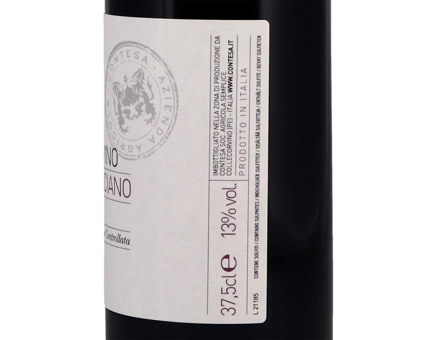 Half bottles of Montepulciano d'Abruzzo Vigna Corvino 2020