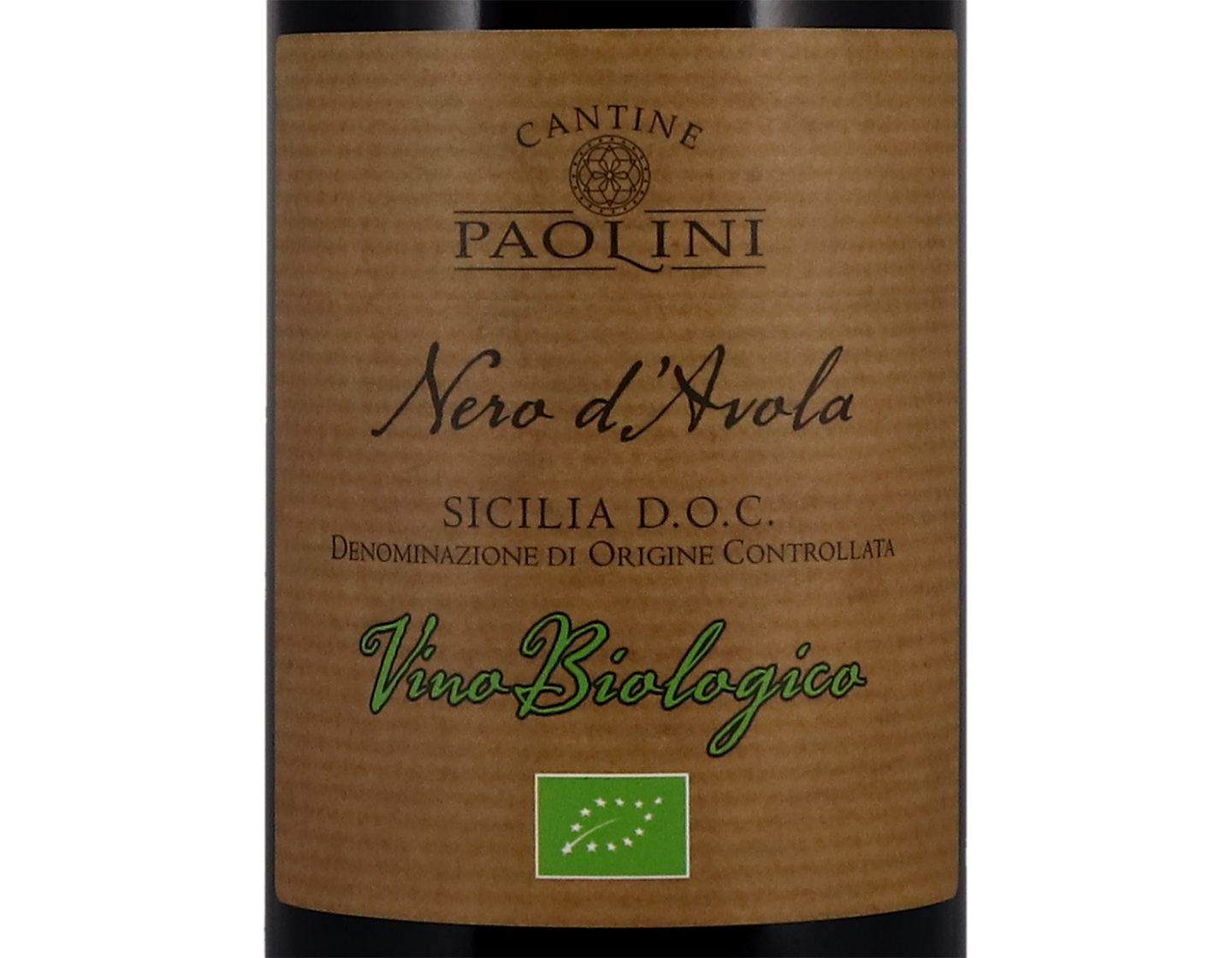 Nero d'Avola Terre Siciliane Paolini 2020 ORGANIC