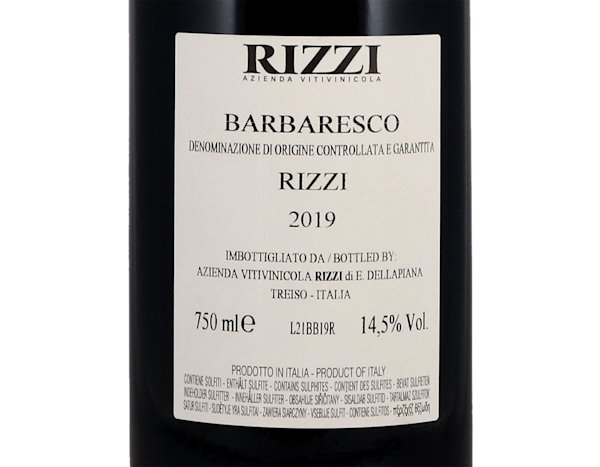 Barbaresco, Rizzi 2019