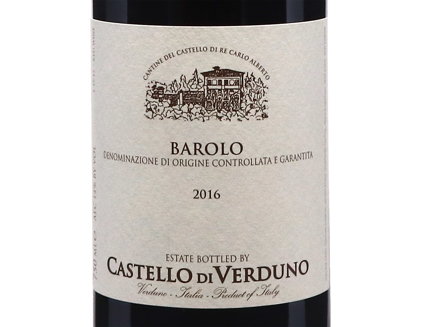 Barolo Monvigliero Riserva Castello di Verduno 2016