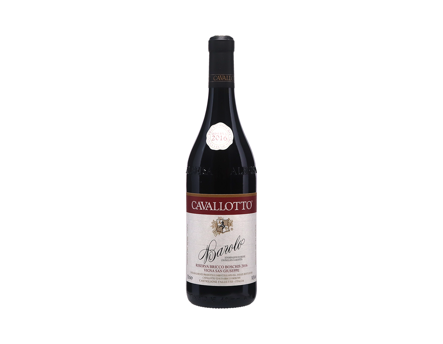 Barolo Riserva Bricco Boschis Vigna San Giuseppe, Cavallotto 2016