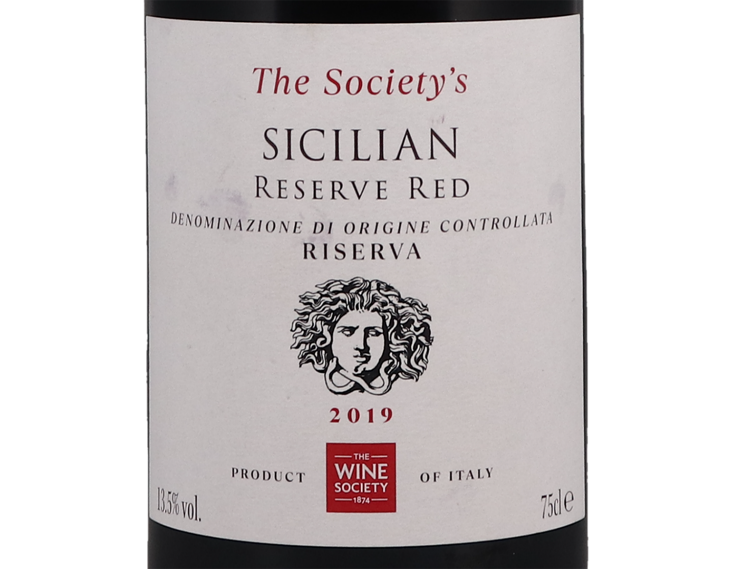 The Society's Sicilian Reserve Red 2019