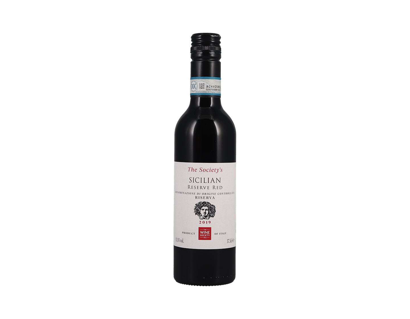 Half bottle of The Society's Sicilian Reserve Red 2019