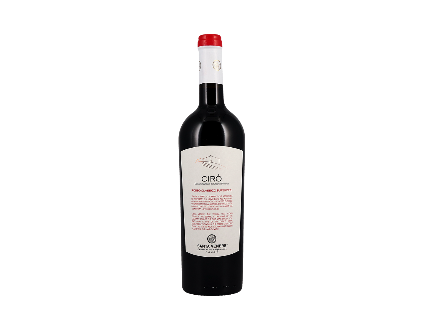 Ciro Rosso Gaglioppo Santa Venere 2021 ORGANIC