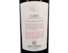 Ciro Rosso Gaglioppo Santa Venere 2021 ORGANIC view 2
