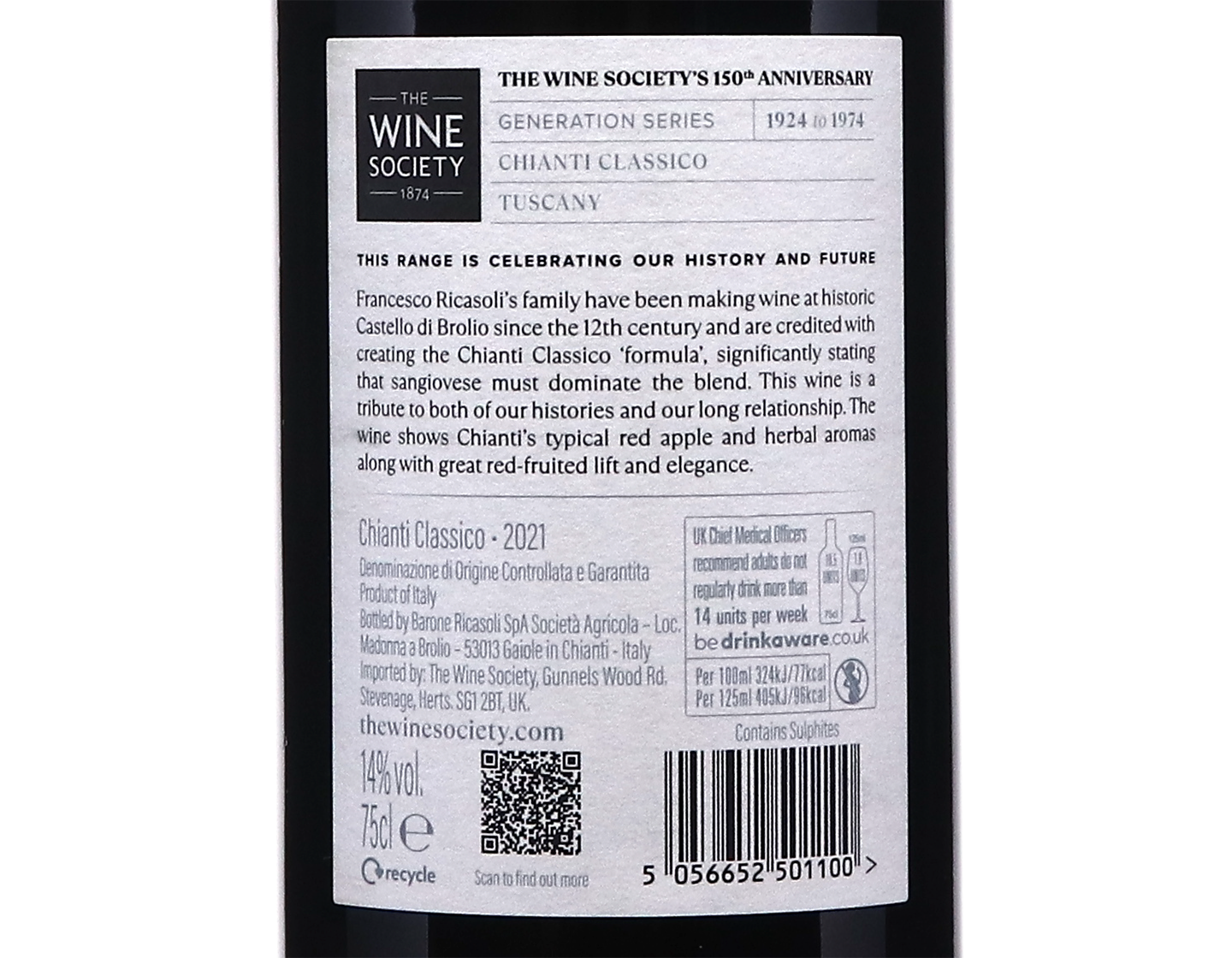 The Society's 150th Anniversary Generation Series Chianti Classico 2021