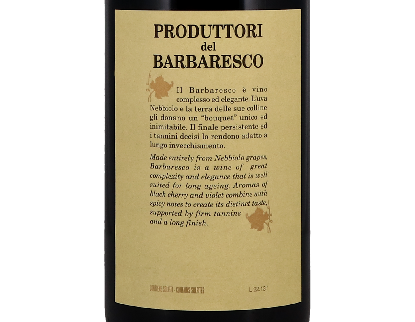 Barbaresco Produttori di Barbaresco 2019