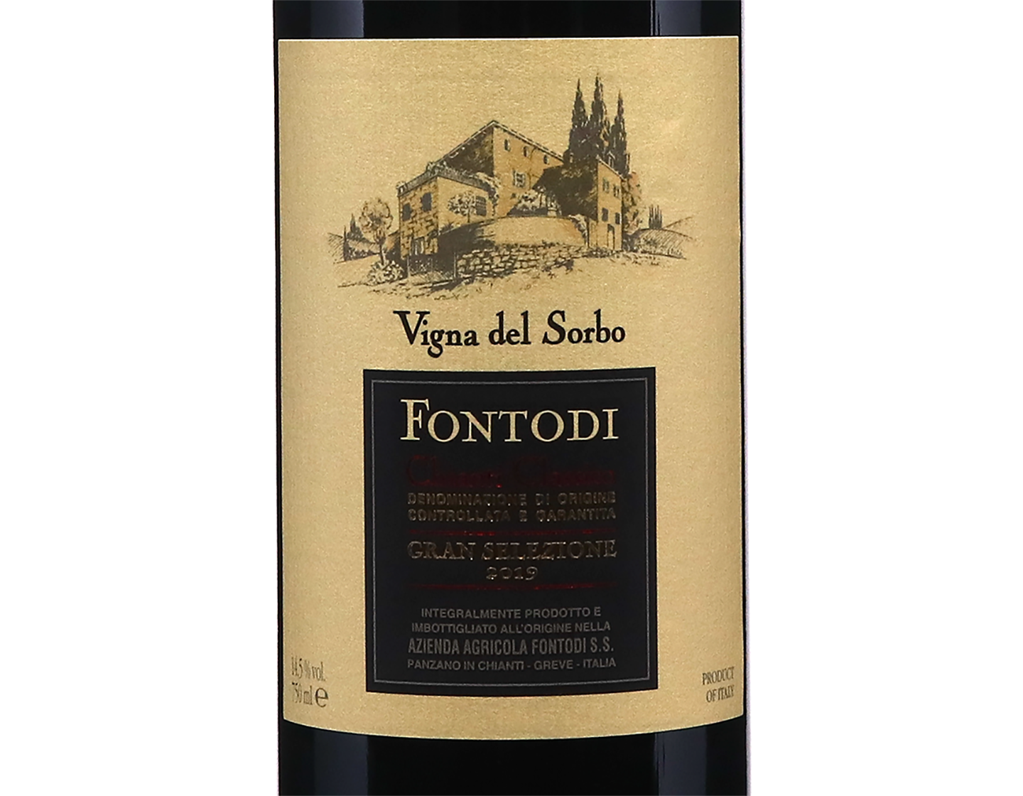 Chianti Classico Gran Selezione Vigna del Sorbo Fontodi 2019 ORGANIC