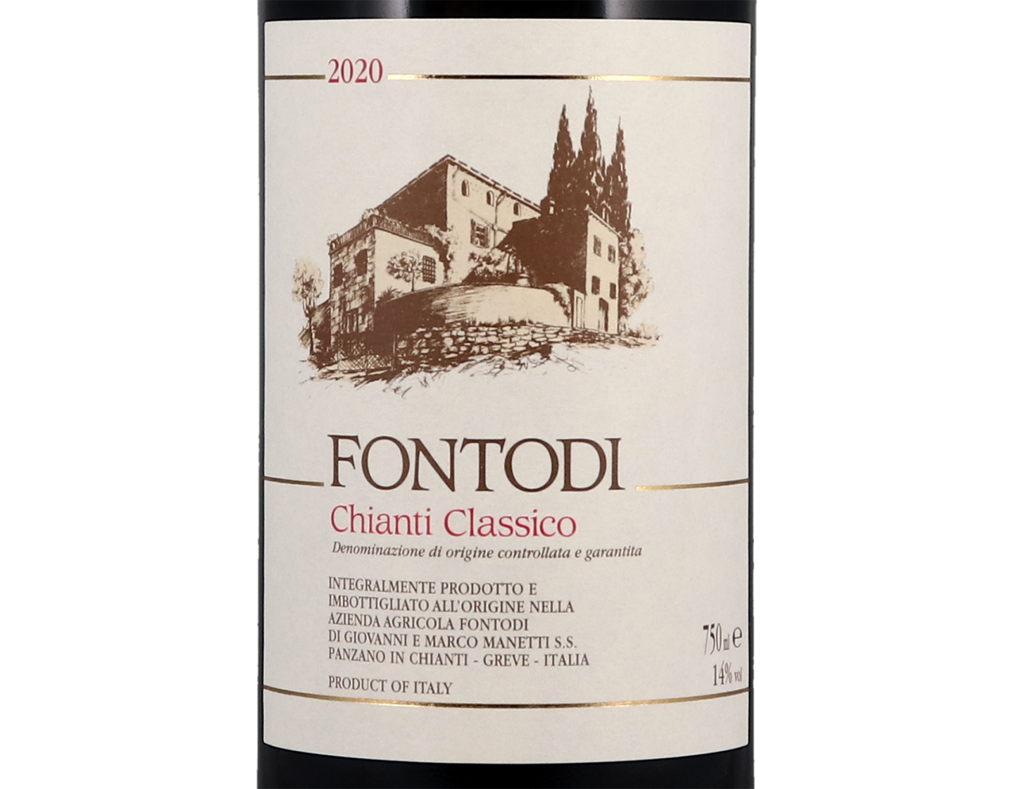 Chianti Classico Fontodi 2020 Organic