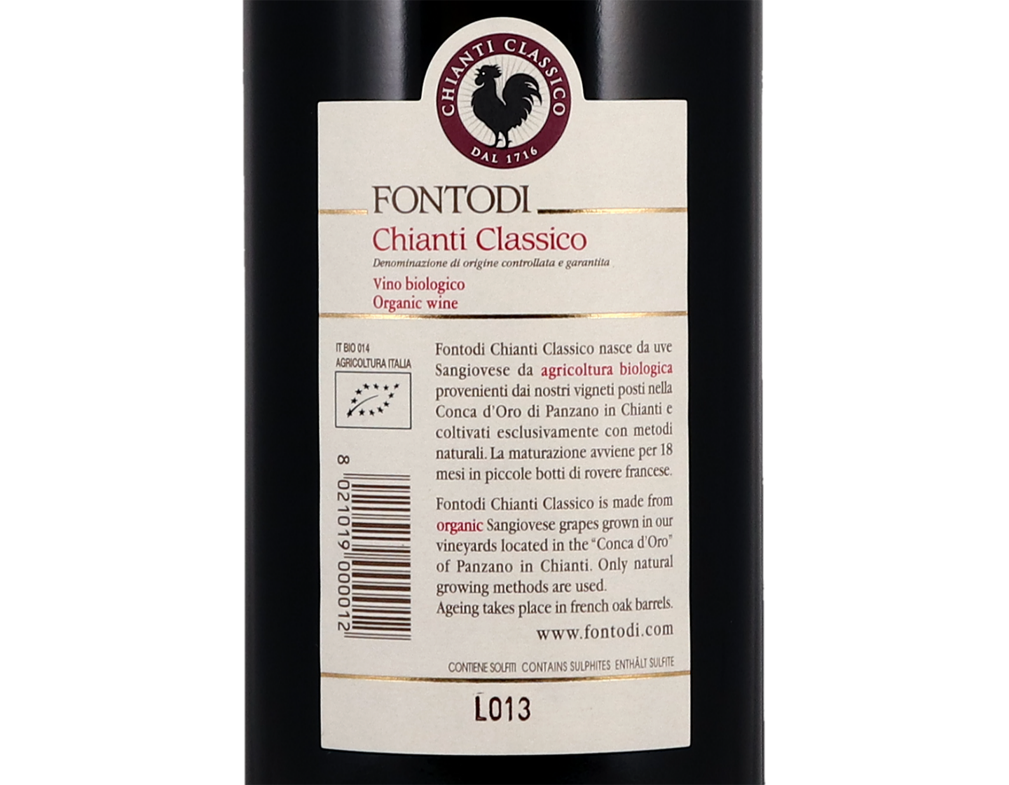 Chianti Classico Fontodi 2020 Organic