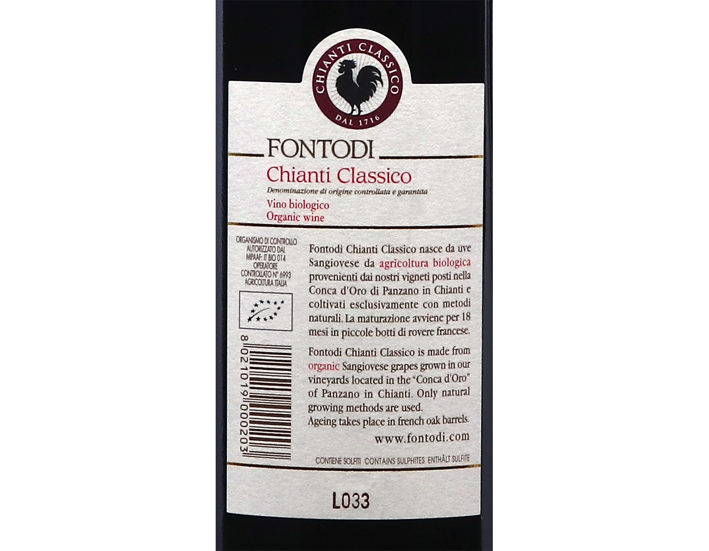 Magnum of Chianti Classico, Fontodi 2020