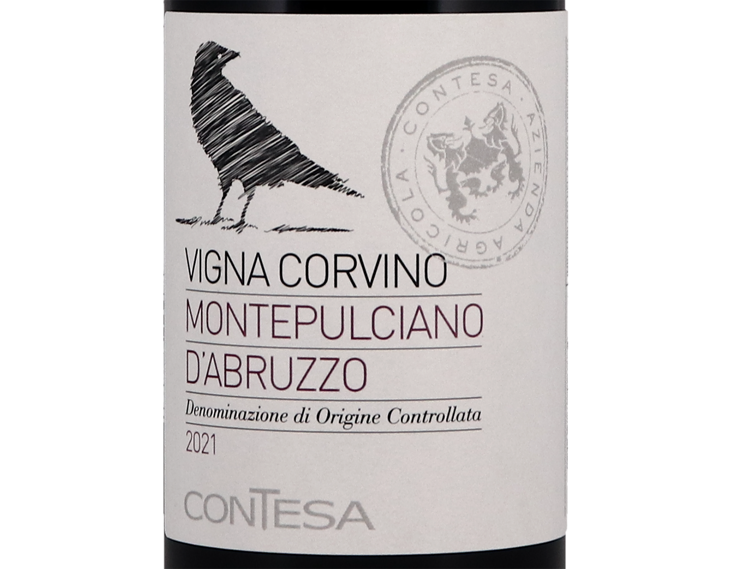 Half bottles of Montepulciano d'Abruzzo Vigna Corvino 2022
