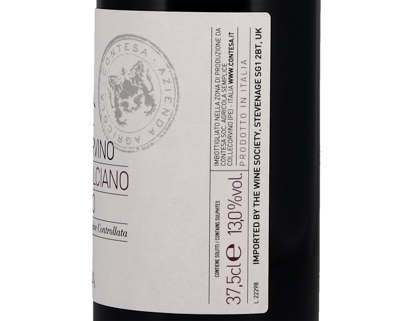 Half bottles of Montepulciano d'Abruzzo Vigna Corvino 2022