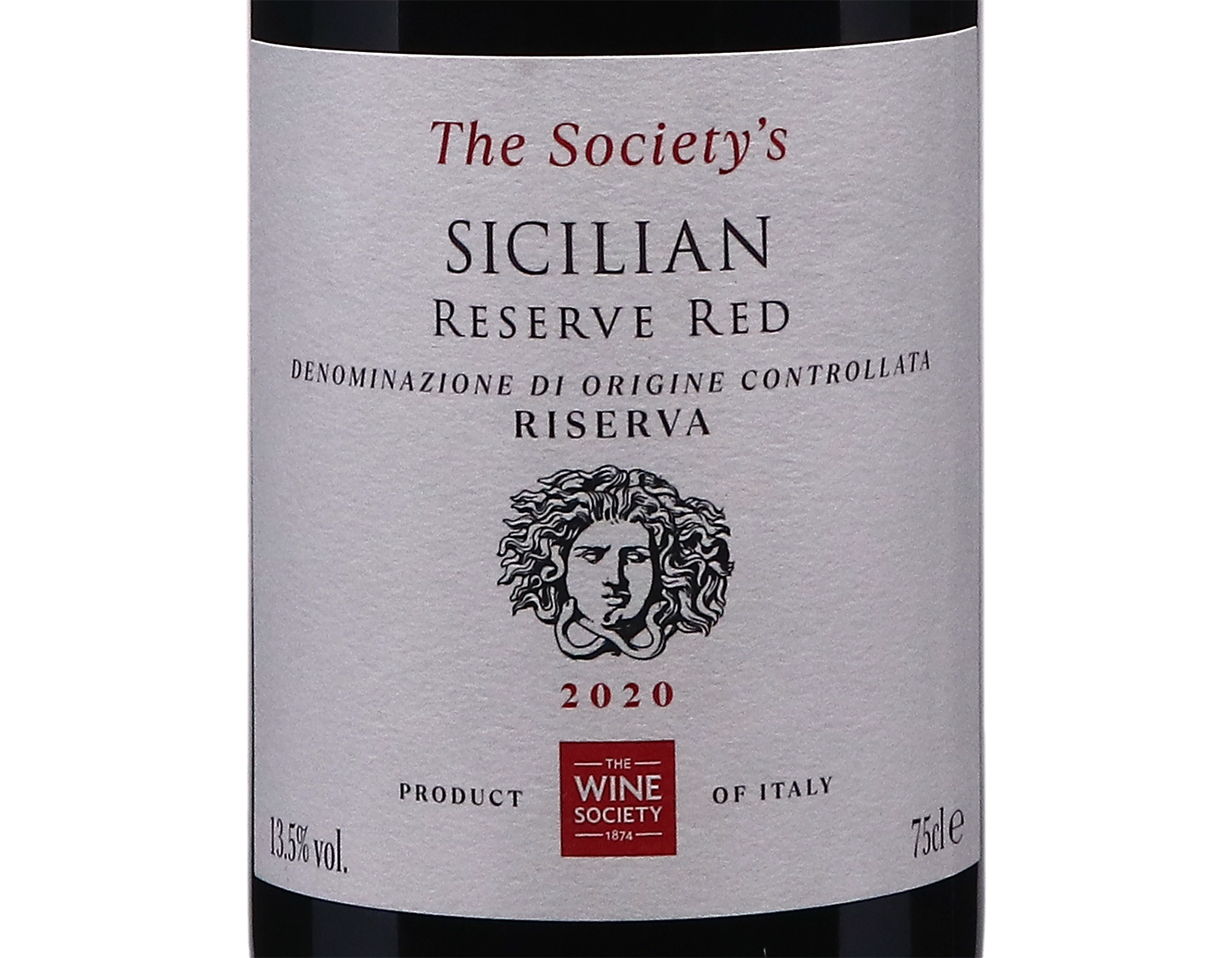 The Society's Sicilian Reserve Red 2020
