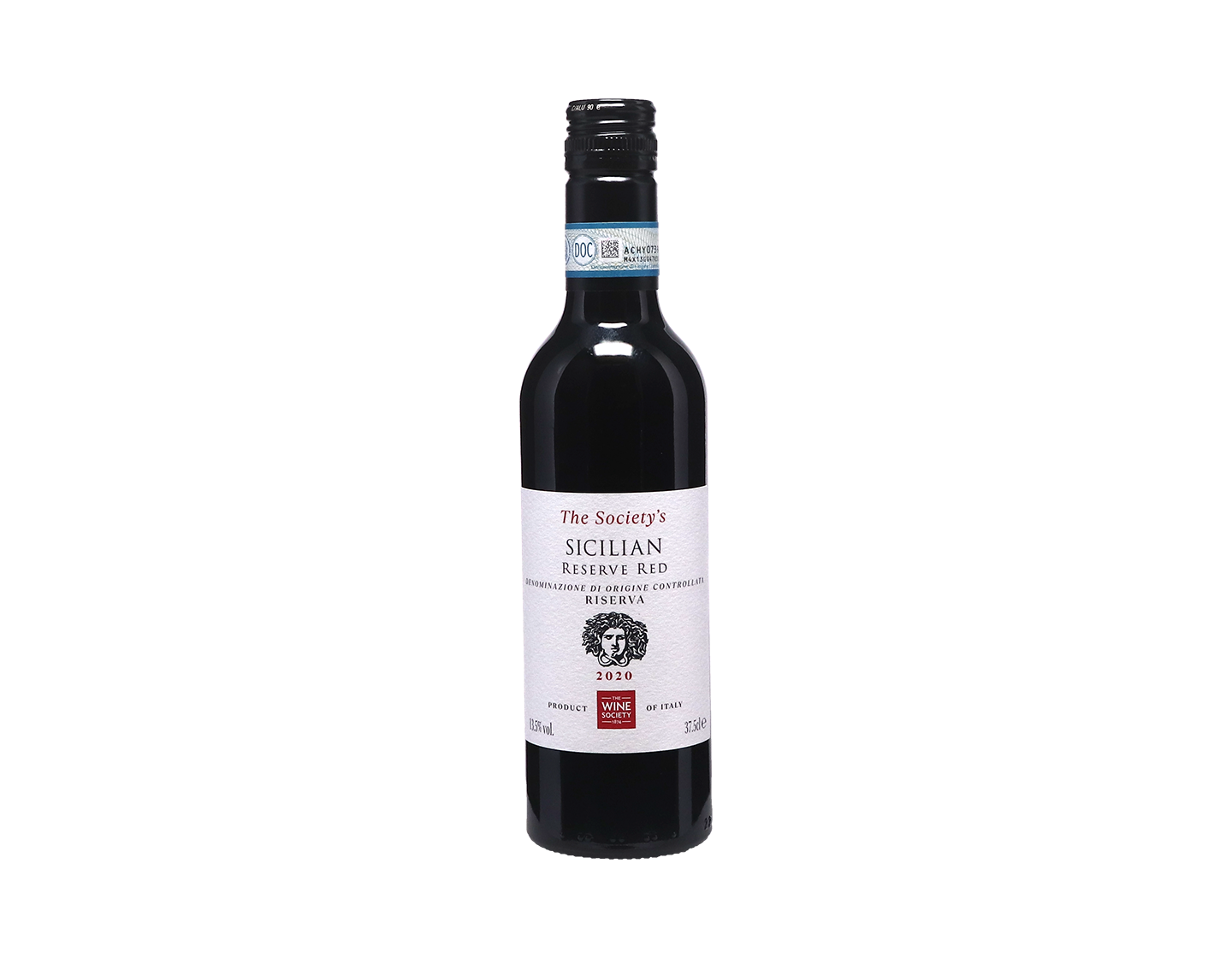 Half bottle of The Society's Sicilian Reserve Red 2020