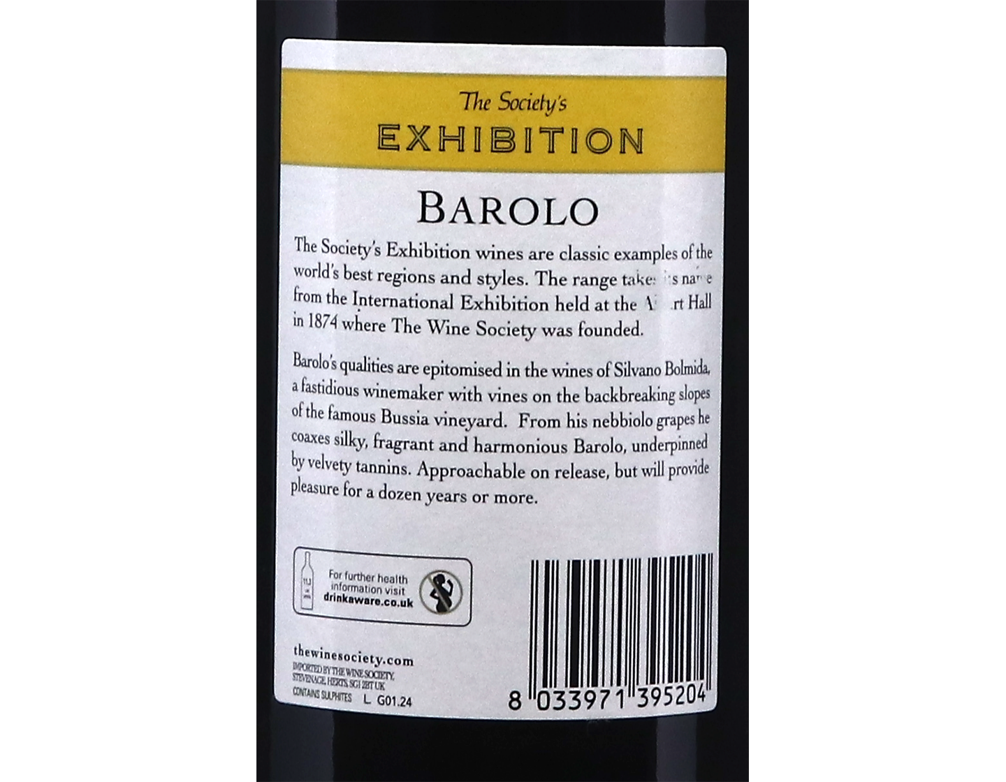 The Society's Exhibition Barolo 2020