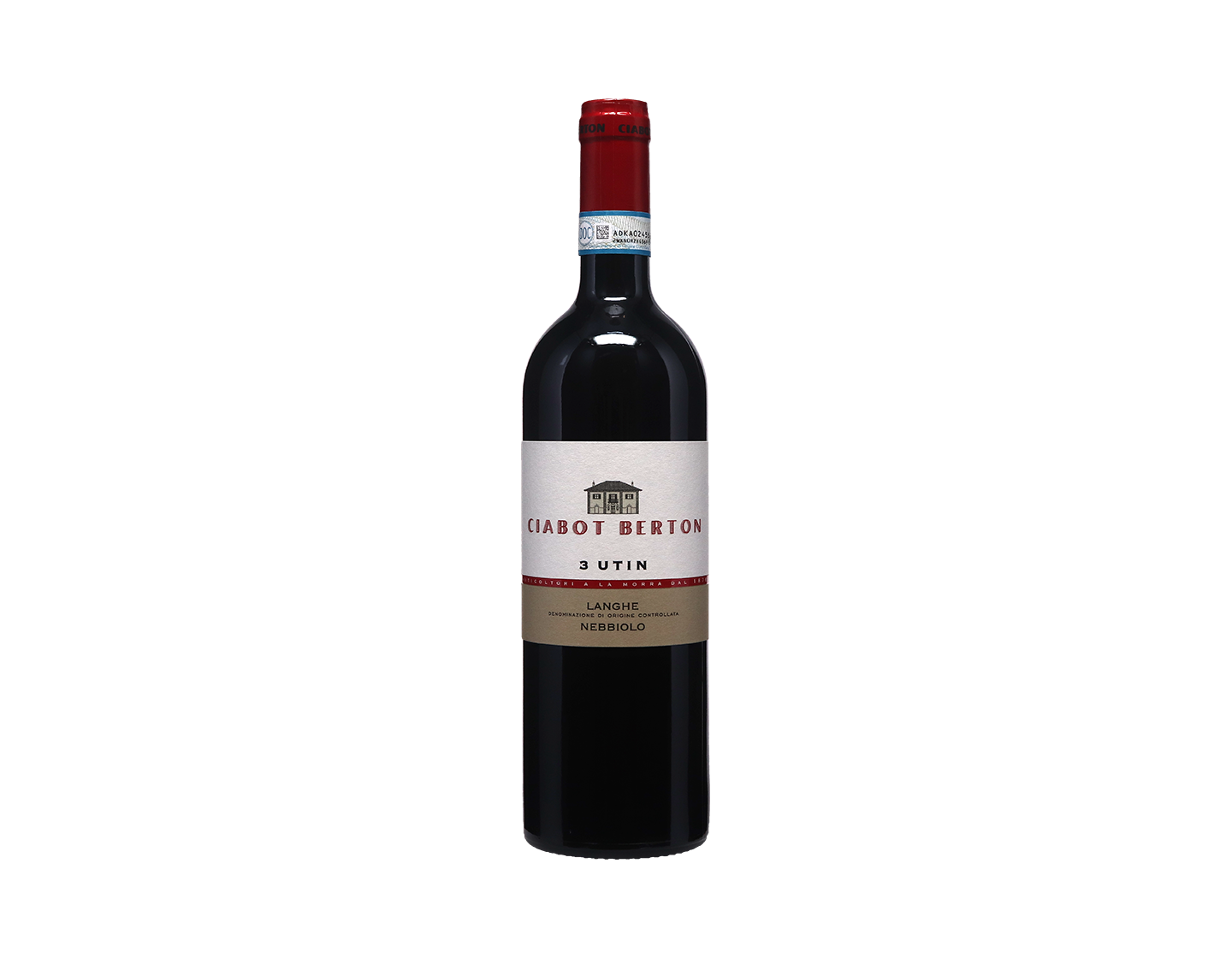 Langhe Nebbiolo 3 Utin Ciabot Berton 2022