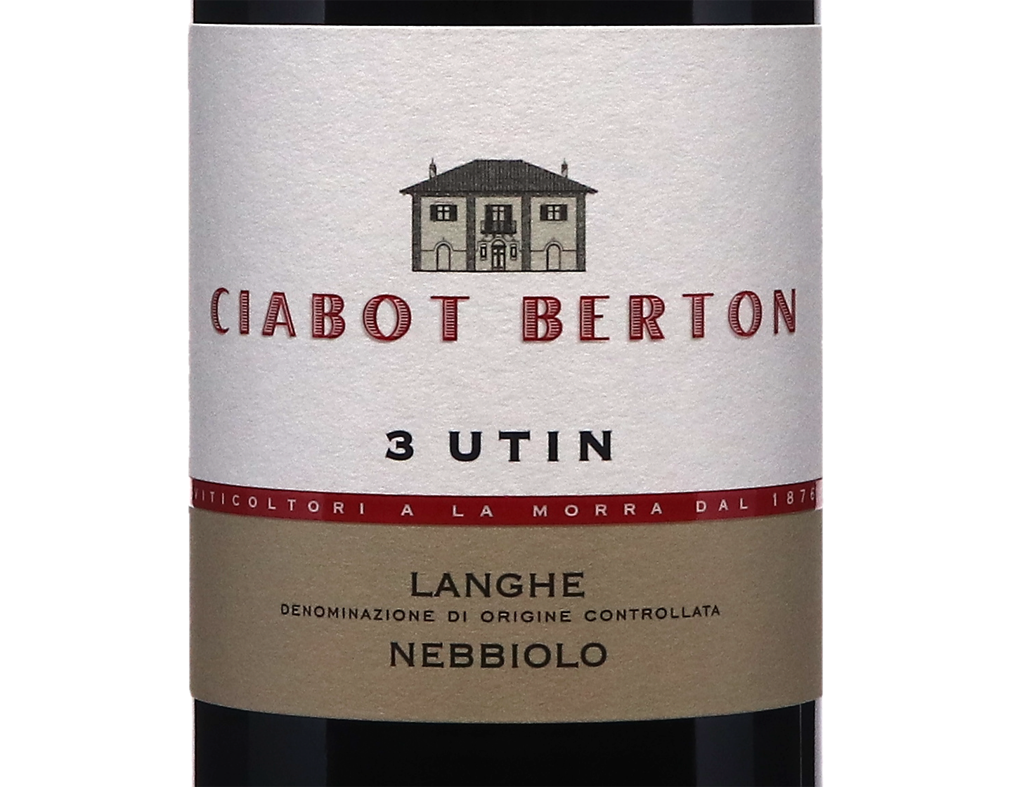 Langhe Nebbiolo 3 Utin Ciabot Berton 2022