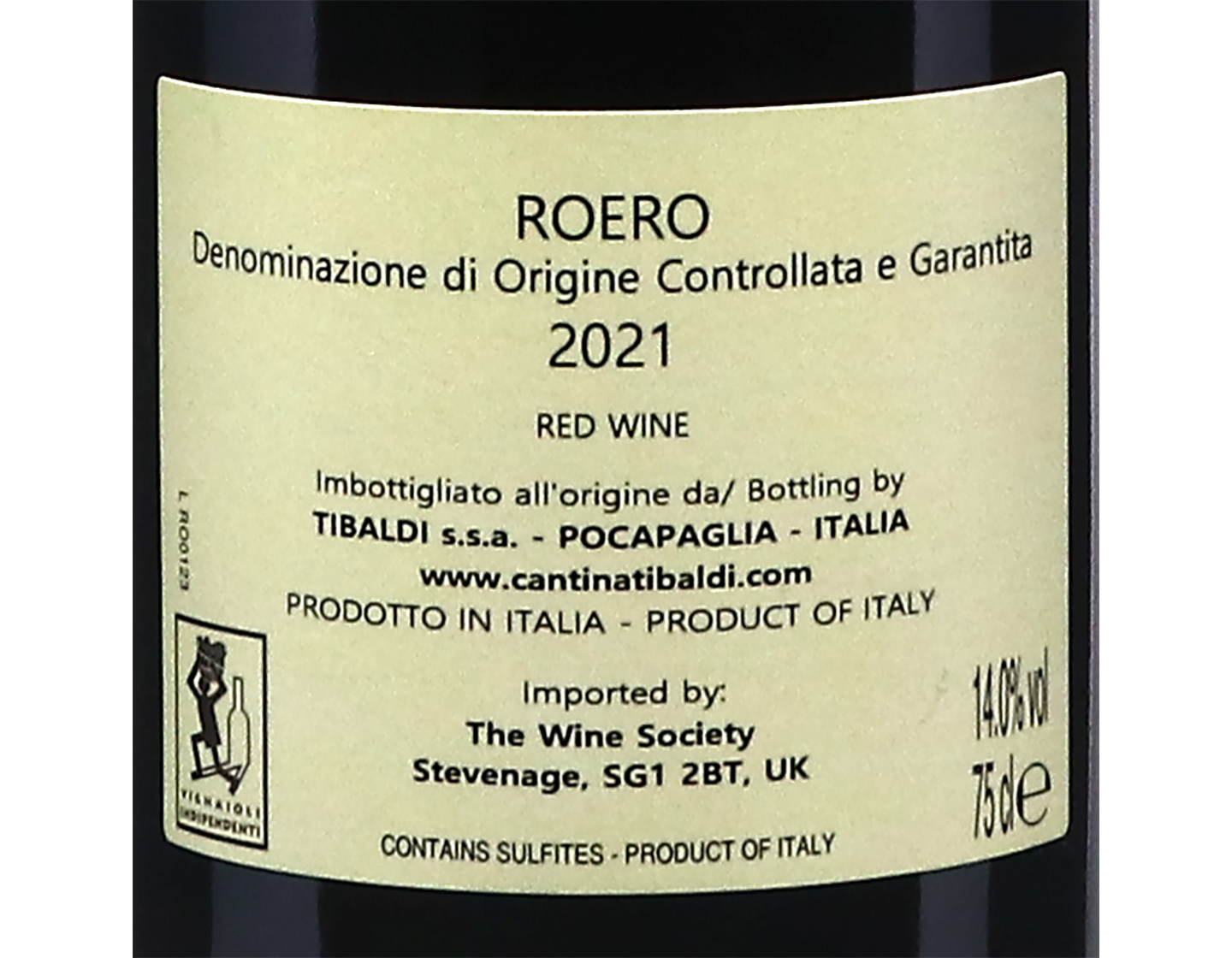Roero Nebbiolo Roccapalea, Tibaldi 2021