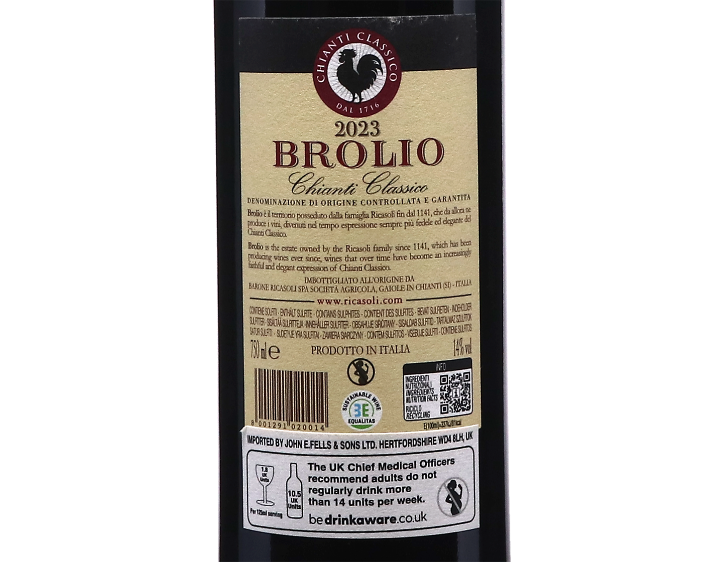 Chianti Classico Brolio, Barone Ricasoli 2023