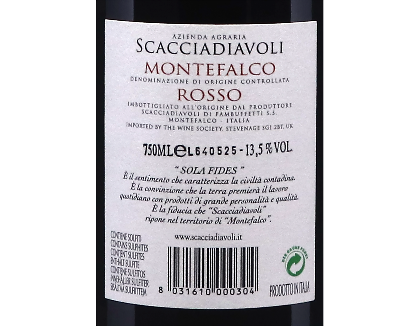 Montefalco Rosso Scacciadiavoli 2023