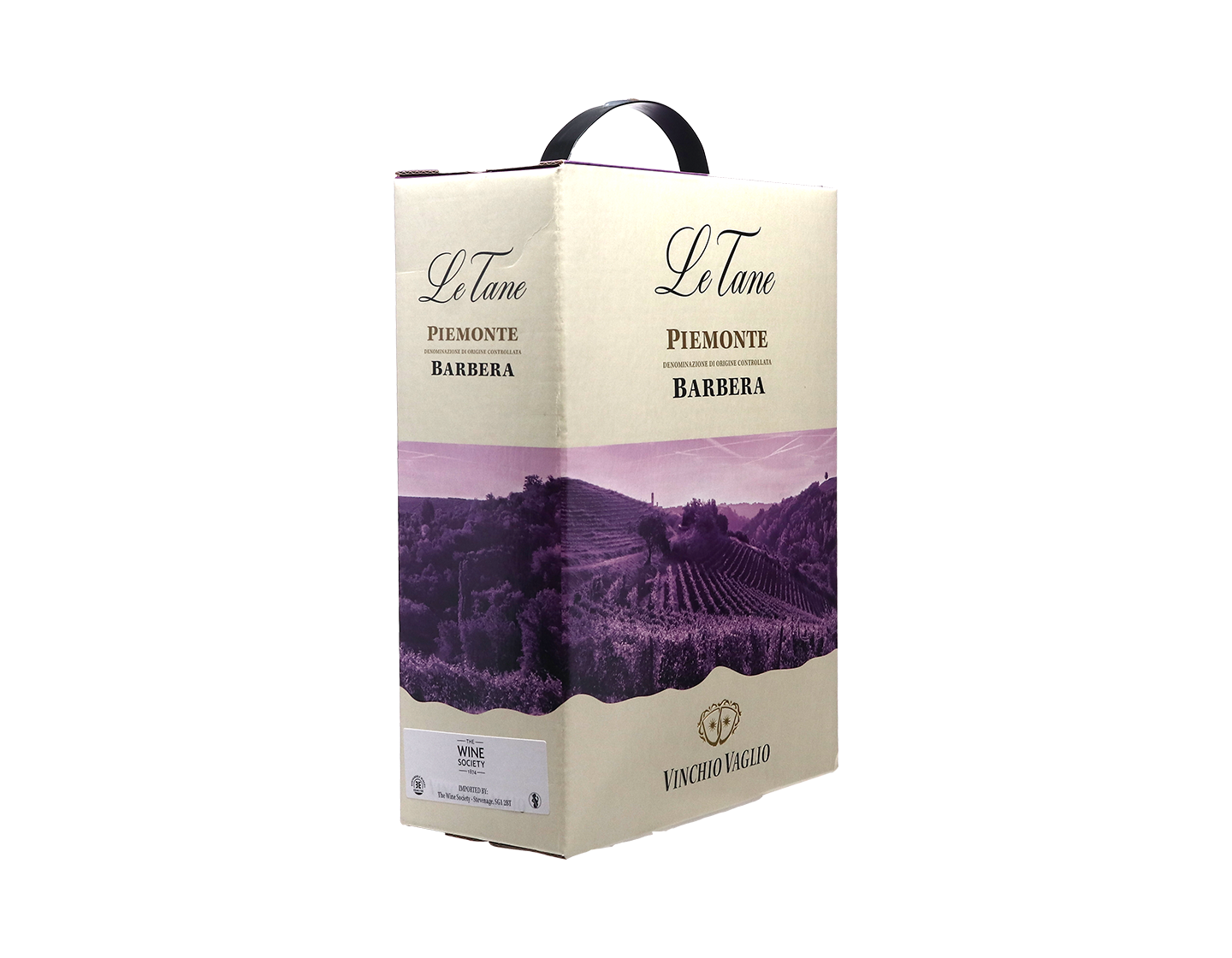 Barbera Piedmont Vinchio Vaglio Le Tane 2024 Bag-in-Box (3 litre)