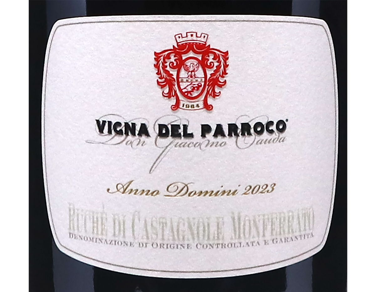 Ruchè di Castagnole Monferrato 'Vigna del Parroco' 2023, Ferraris