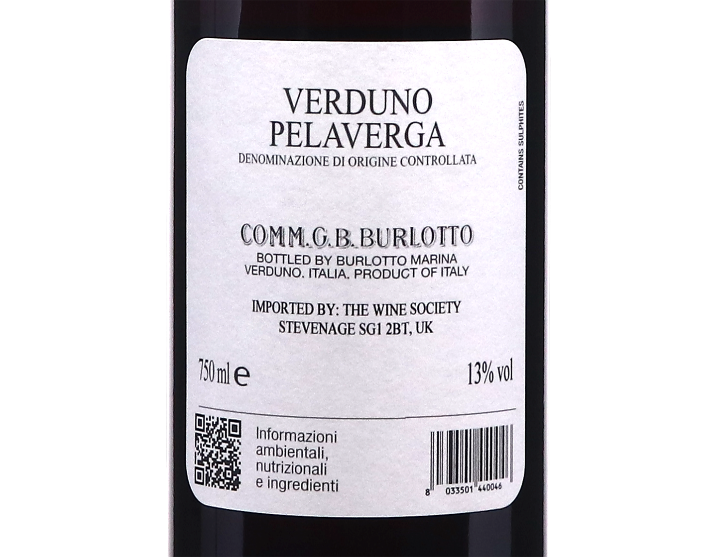 Verduno Pelaverga GB Burlotto 2024