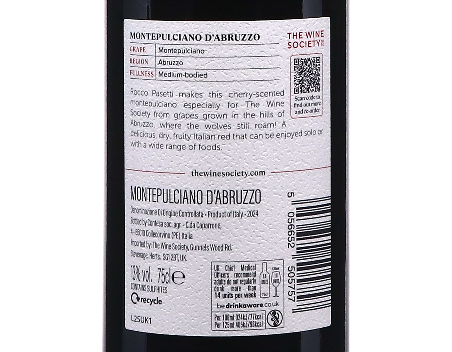The Societys Montepulciano dAbruzzo 2024