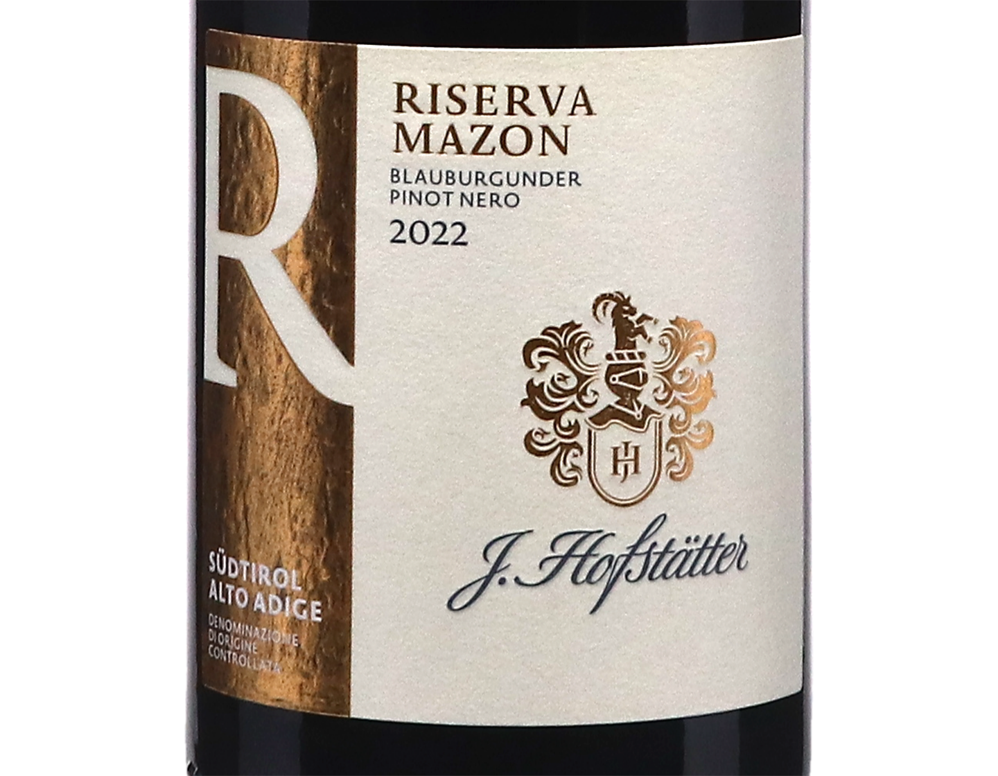 Pinot Nero Riserva Mazon, Hofstätter 2022