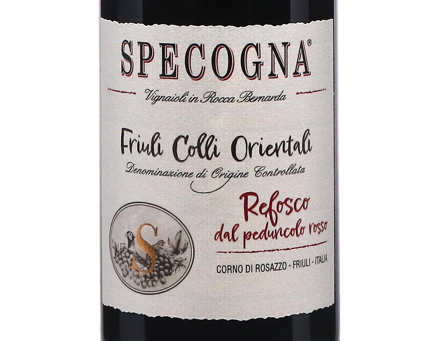 Specogna Friuli Colli Orientali Refosco 2023 ORGANIC