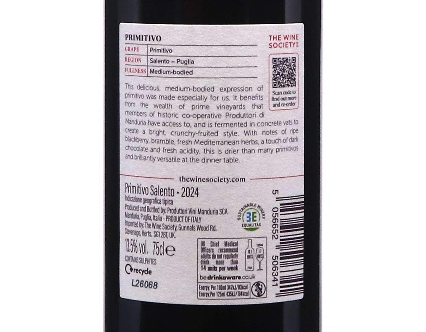 The Society's Primitivo 2024