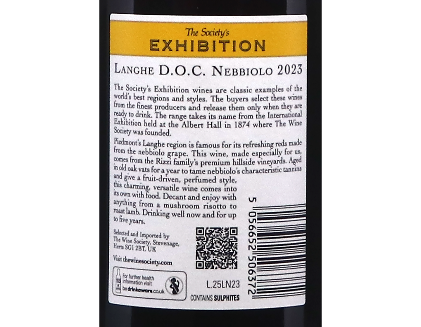 The Society's Exhibition Langhe Nebbiolo 2023