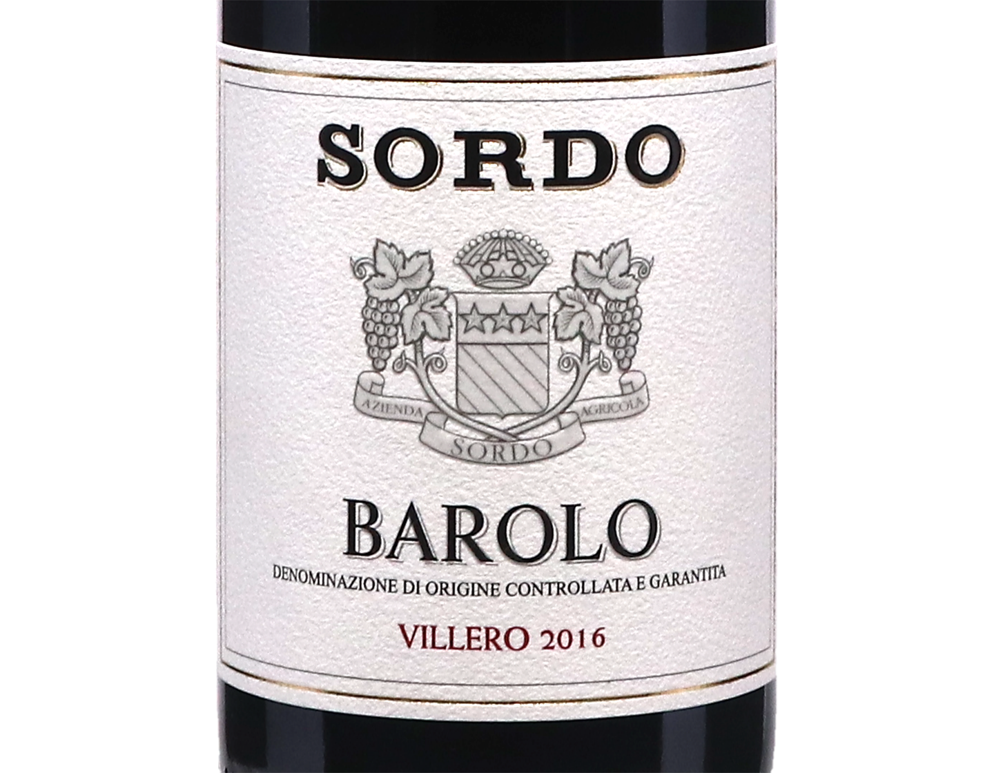Barolo Villero Sordo 2016