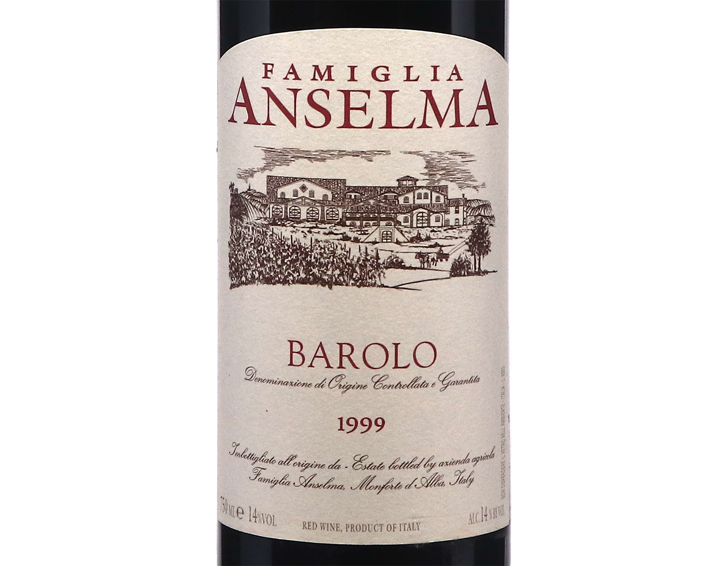 Barolo FamigliaÂ AnselmaÂ 1999