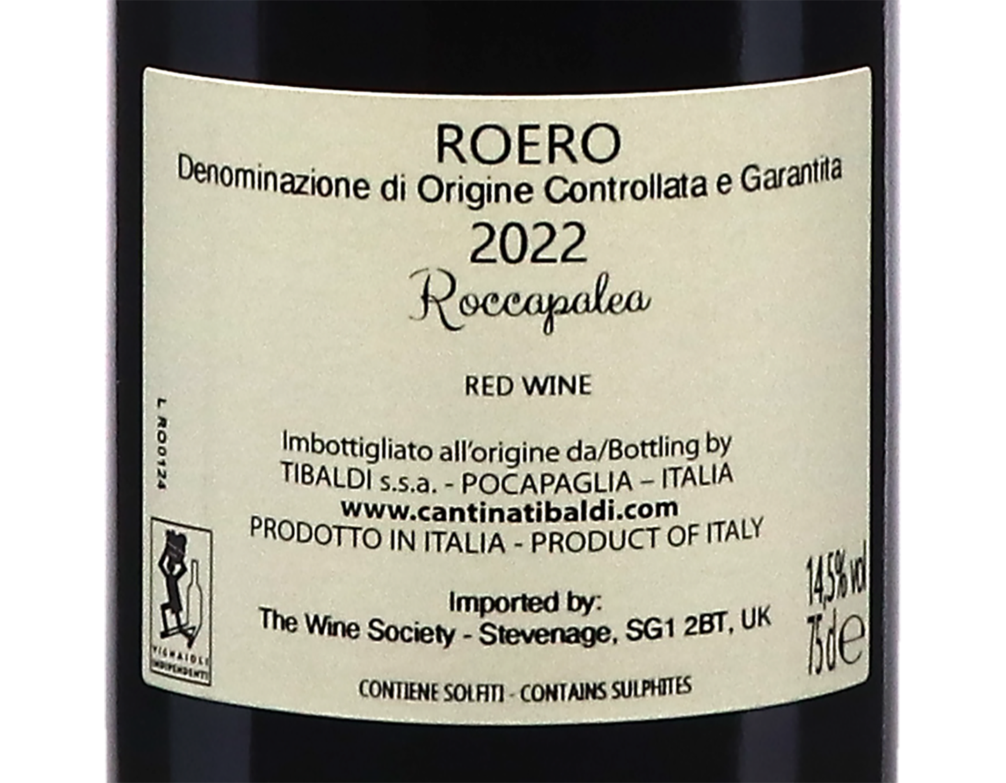 Roero Nebbiolo Roccapalea Tibaldi 2022