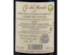 Montepulciano d'Abruzzo Tenuta del Priore Col del Mondo Fattore 2021 view 3