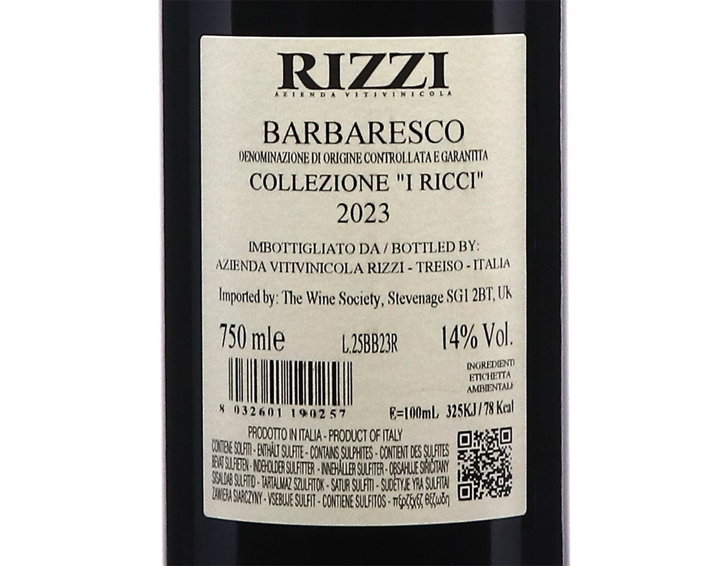 Rizzi I Ricci Barbaresco 2023