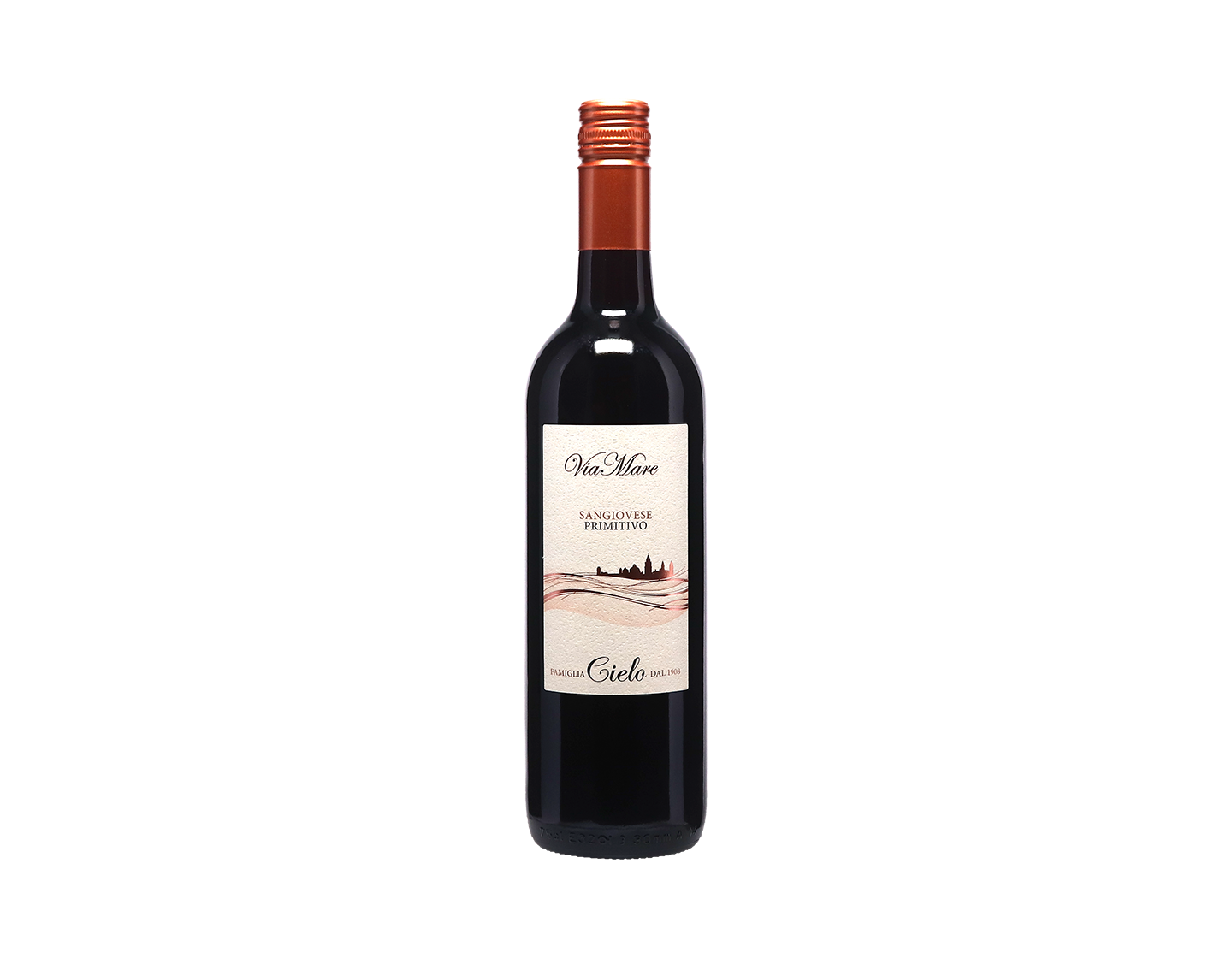 Sangiovese-Primitivo Cielo Via Mare, Puglia 2025