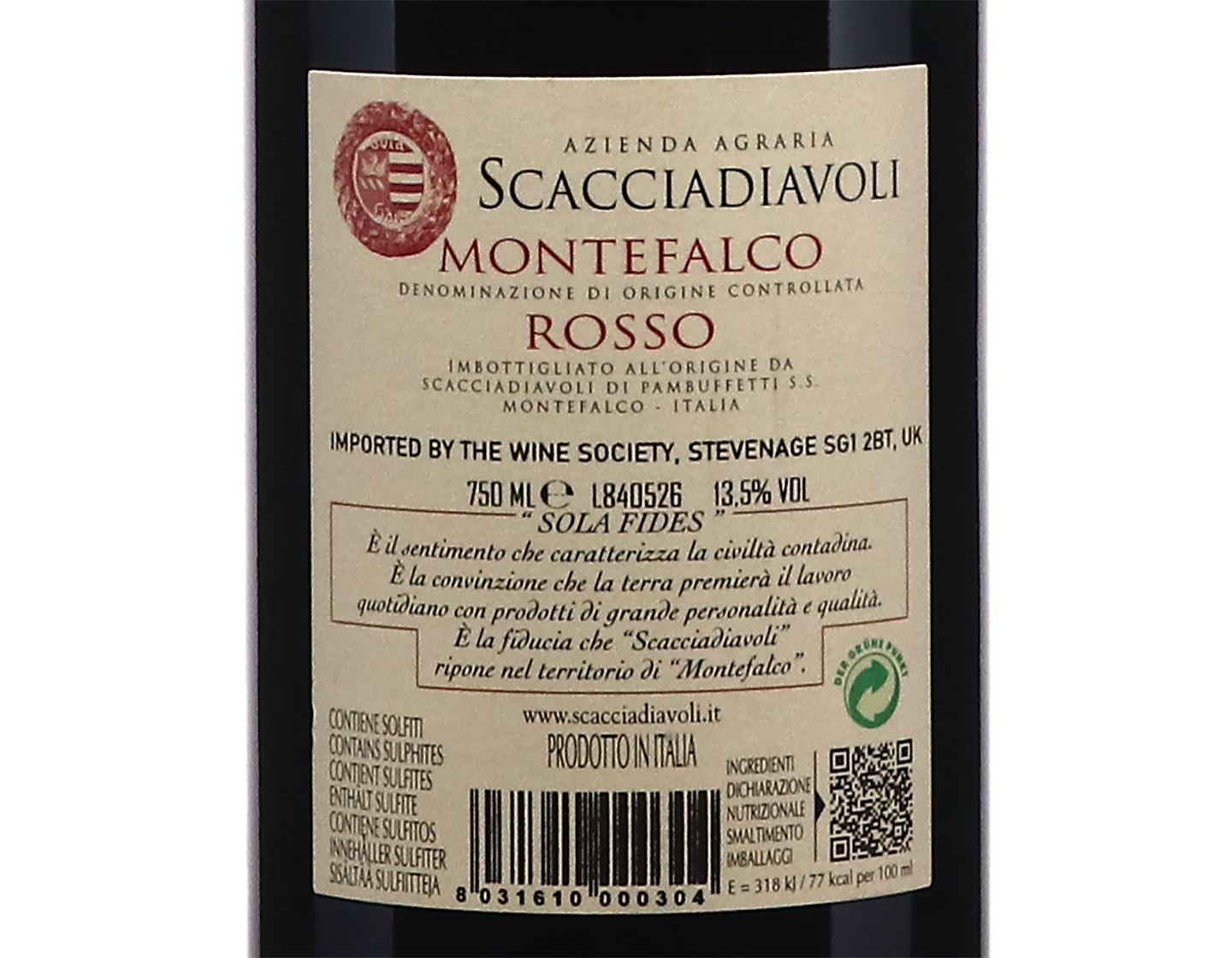 Montefalco Rosso Scacciadiavoli 2024