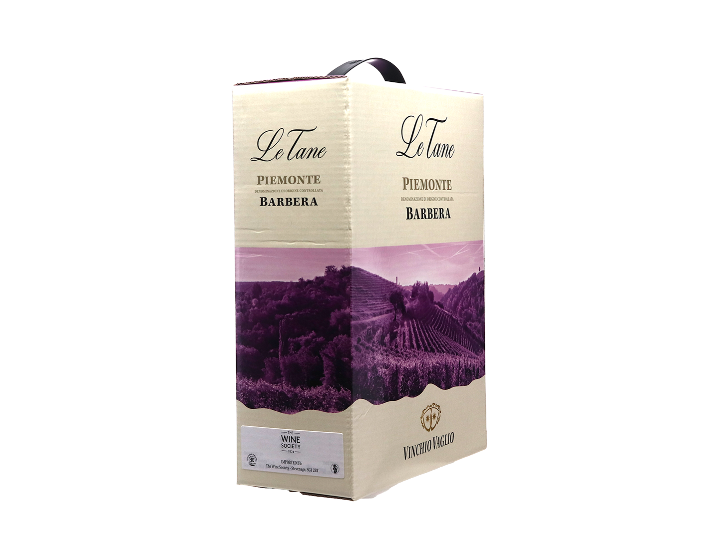 Barbera Piedmont Vinchio Vaglio Le Tane 2025 Bag-in-Box (3 litre)
