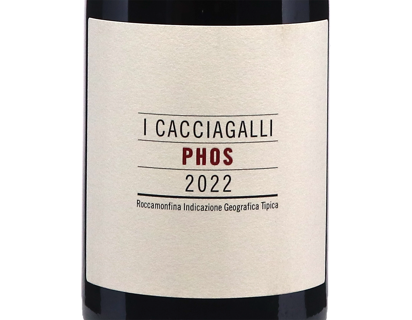 I Cacciagalli Phos Aglianico Roccamonfina 2022 ORGANIC