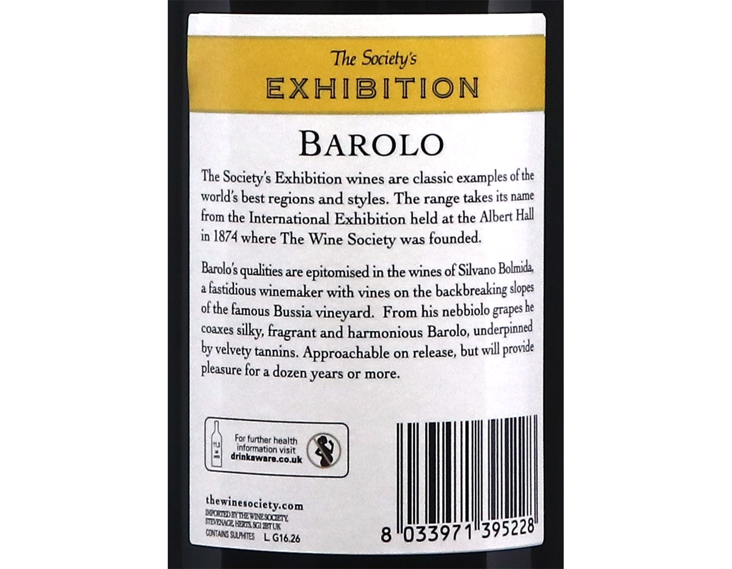 The Society's Exhibition Barolo 2022