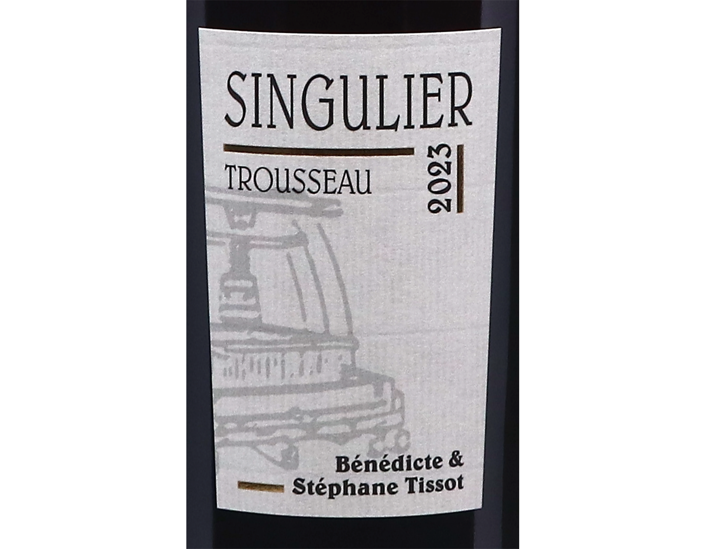 Arbois Rouge Singulier Trousseau, Domaine Tissot 2023