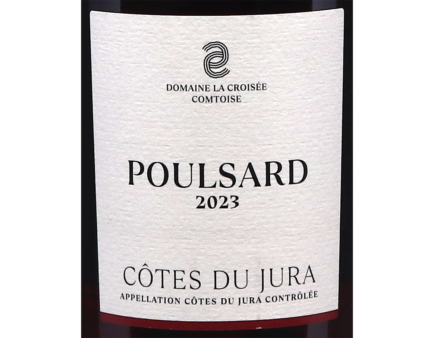 Poulsard Cote du Jura Rouge 2023,Domaine de la Croisee Comtoise