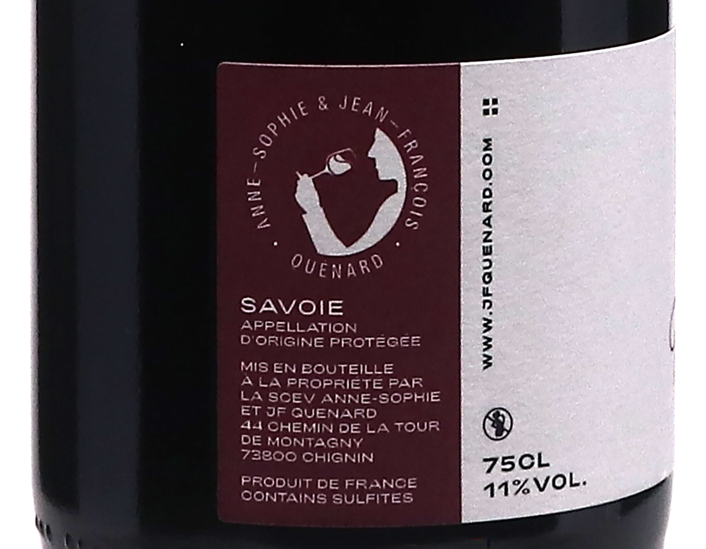 Vin de Savoie Mondeuse Terres Rouge, Jean-François Quénard 2024