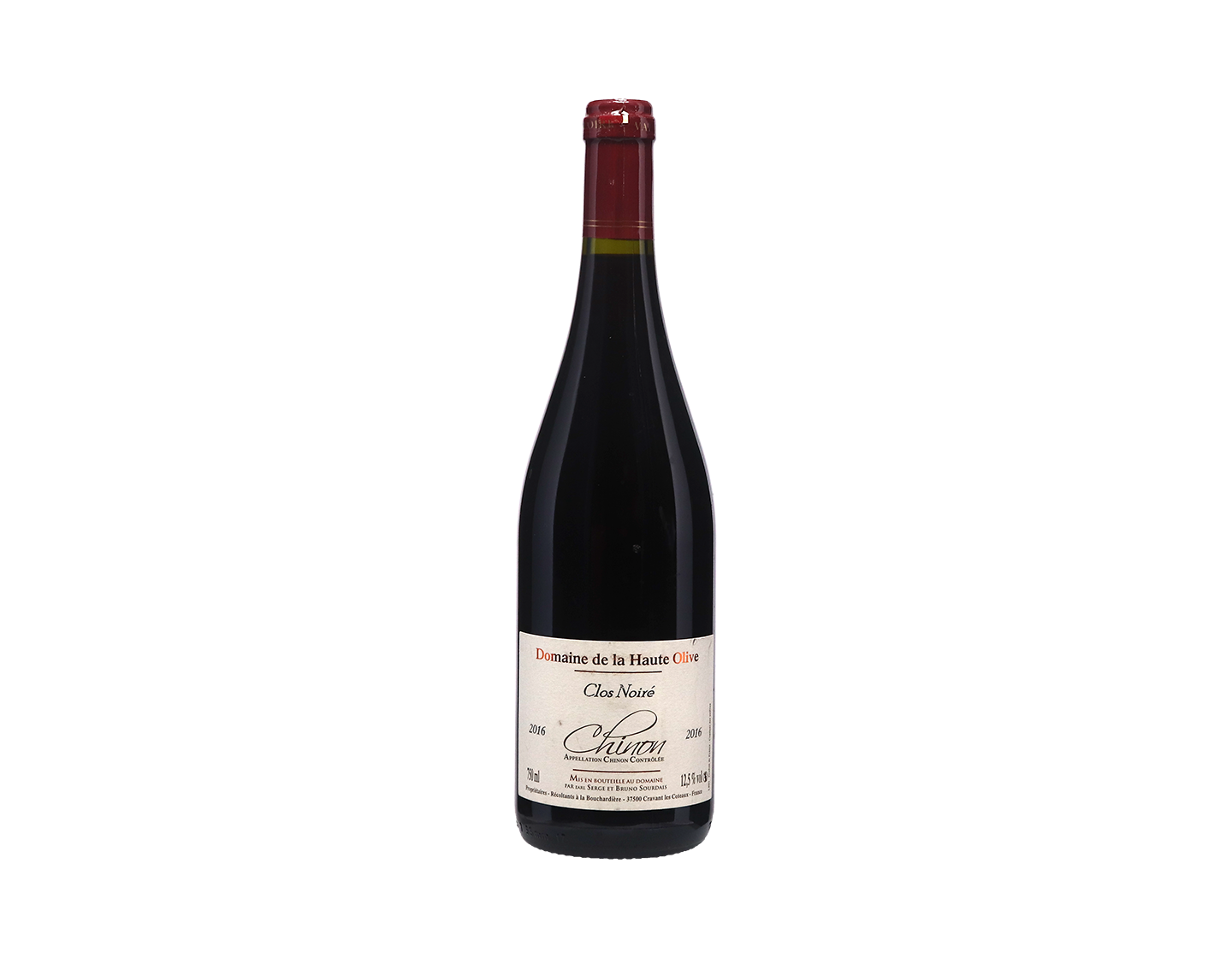 Chinon Le Clos de Noiré, Domaine de la Haute Olive 2016