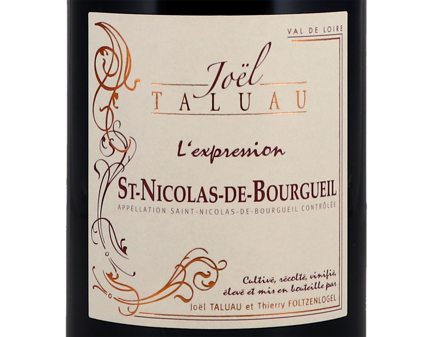Saint-Nicolas de Bourgueil 'L'Expression', Joël Taluau 2019